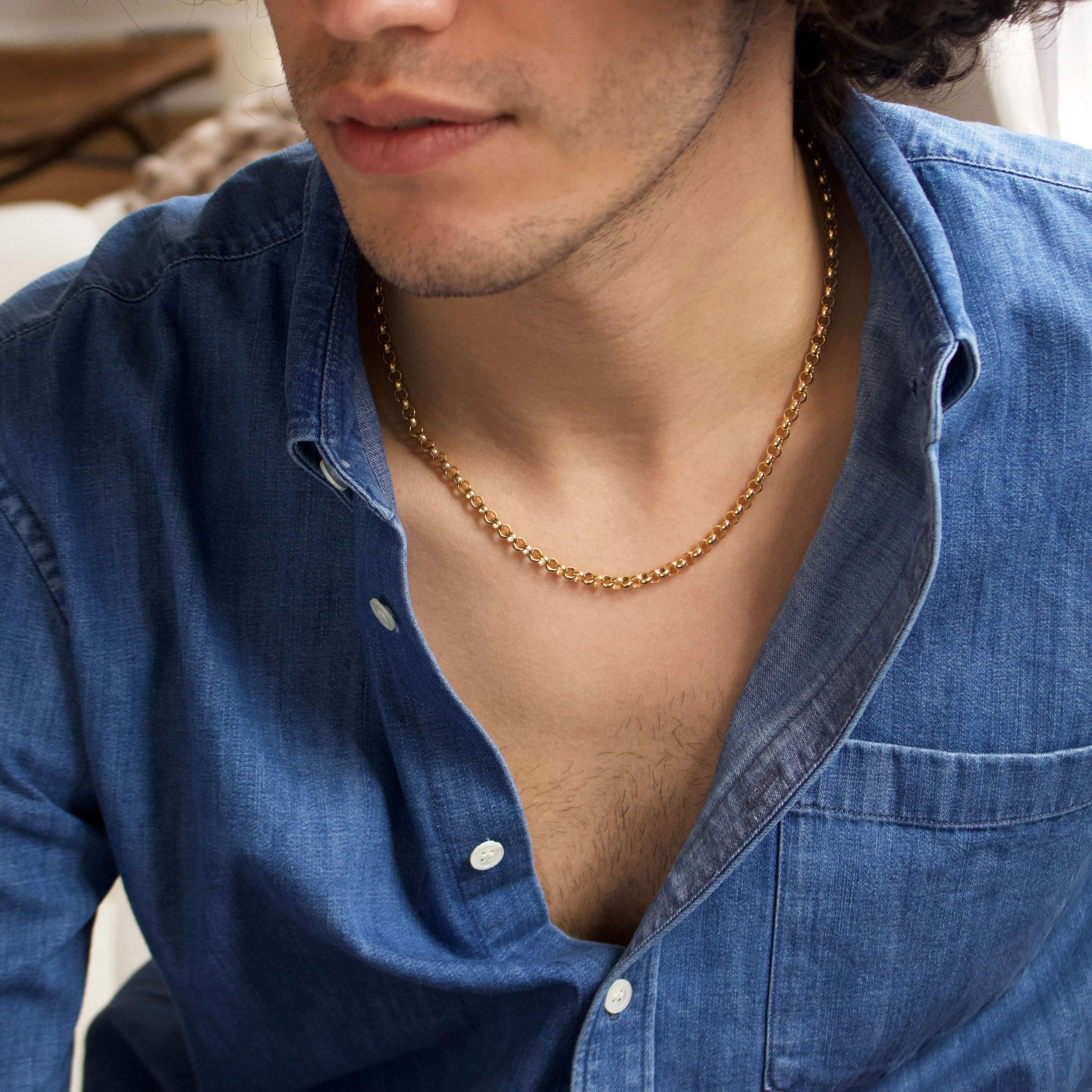 Rolo Chain with T-Bar