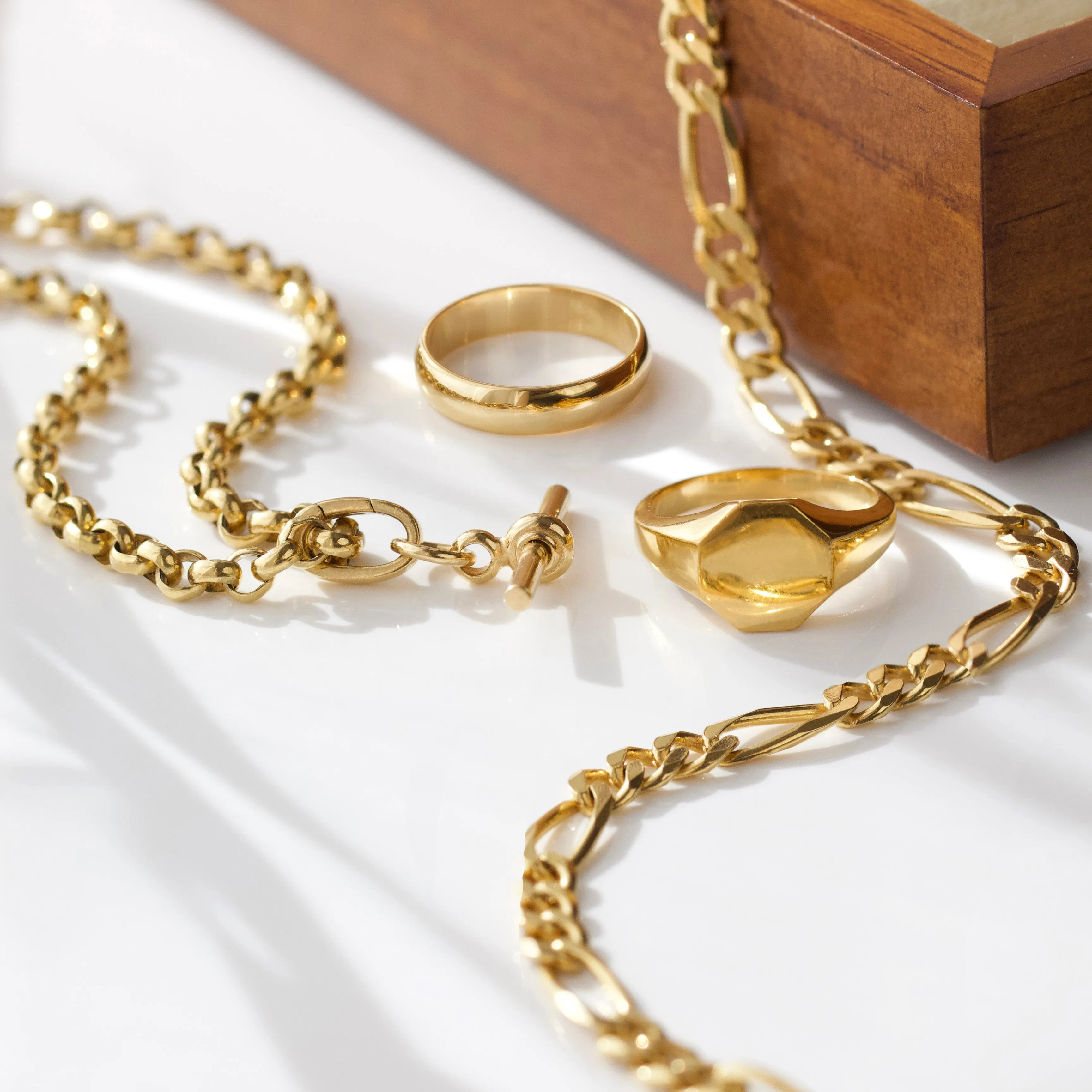 Rolo Chain with T-Bar