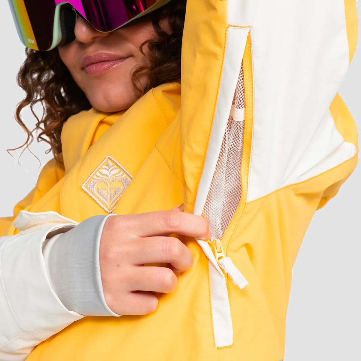 Roxy Ritual 10K Snow Jacket Sunset Gold - Womens