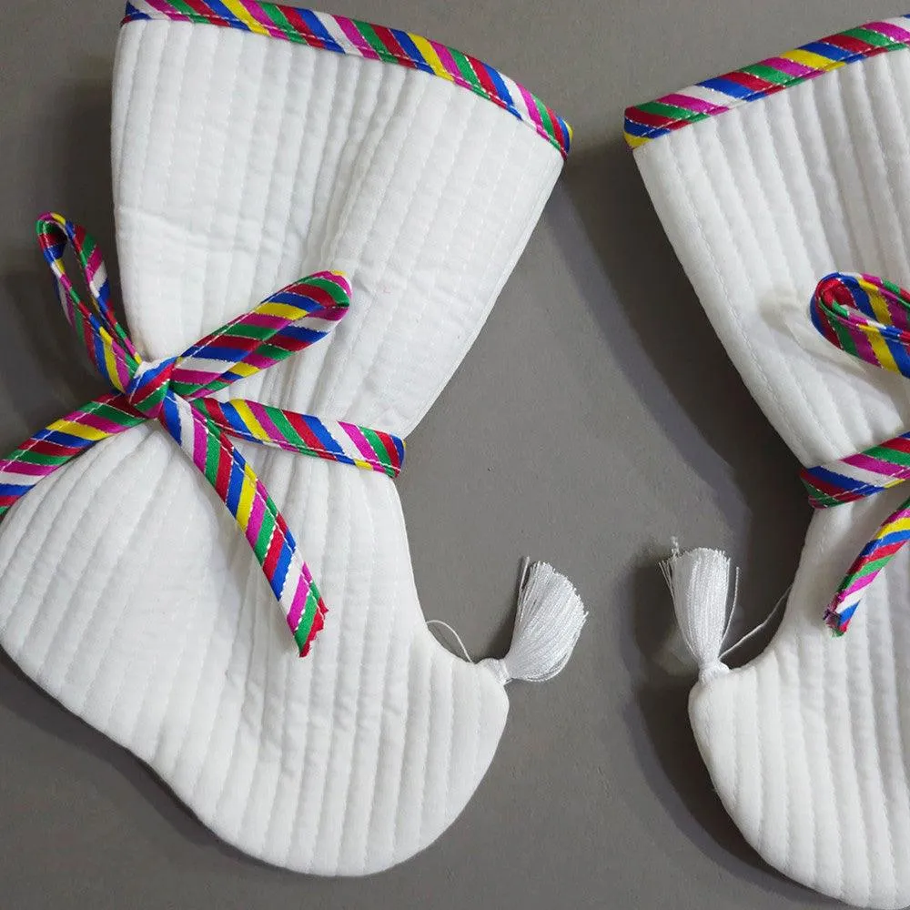Saekdong Quilted Hanbok Socks