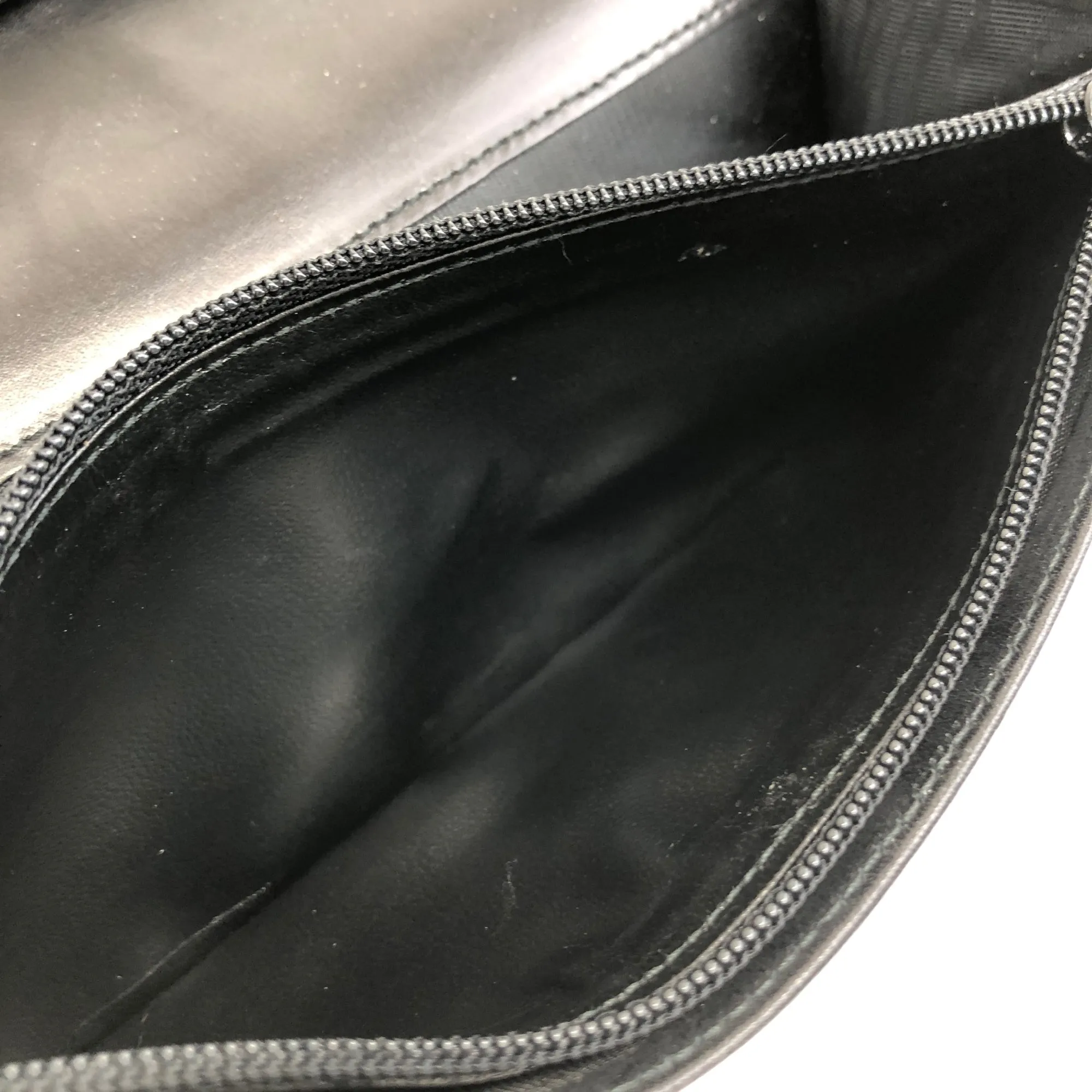 Salvatore Ferragamo Vala Leather Long Wallet Black Vintage gvd2y7