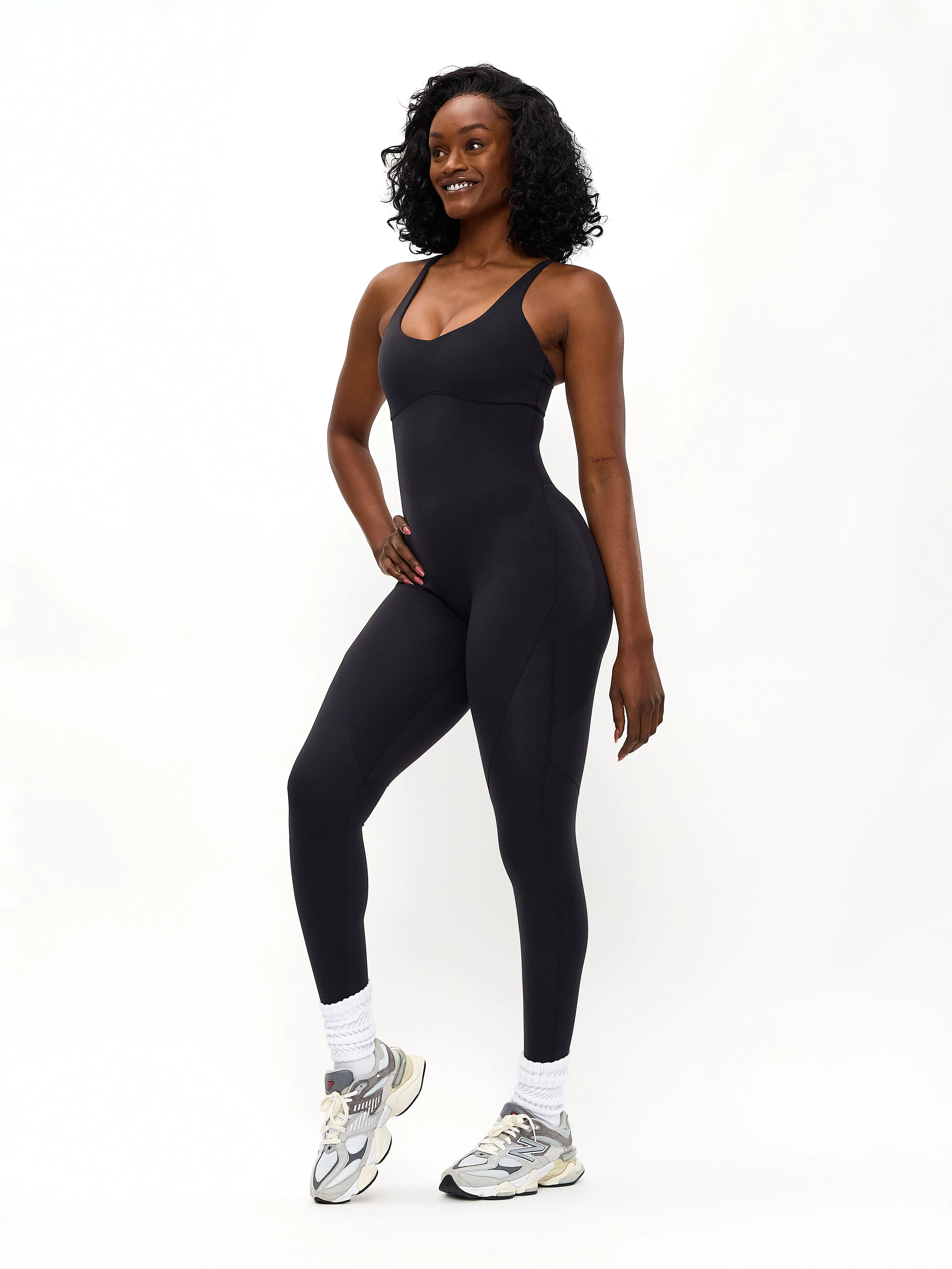 Shape Shifter Bodysuit - Onyx Black