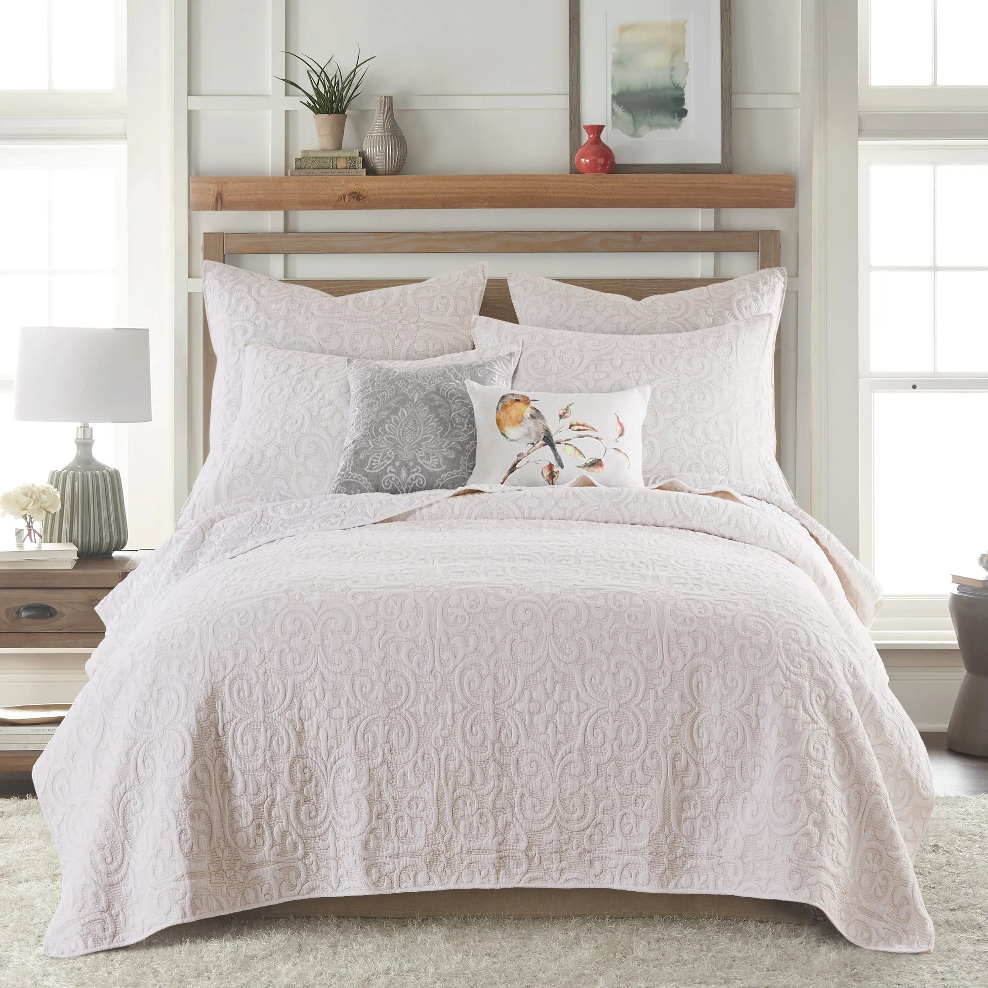 Sherbourne Stitch Shams Set of 2