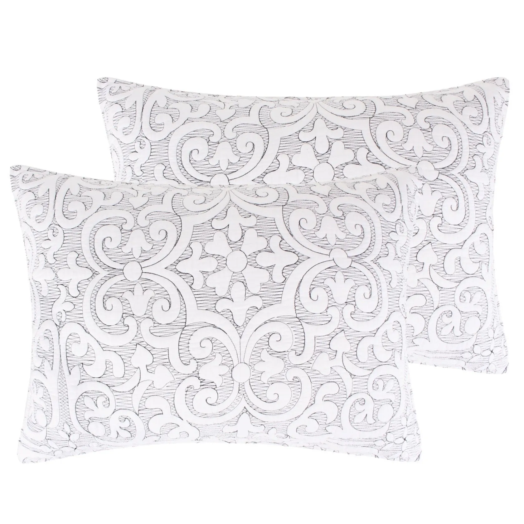 Sherbourne Stitch Shams Set of 2