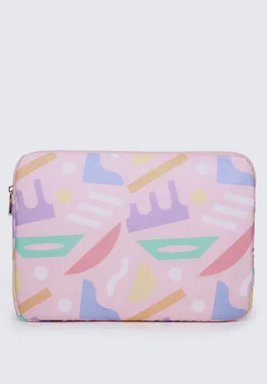Sherwan Rozan x Milliot & Co. 14 Inch Laptop Sleeves (Pink)