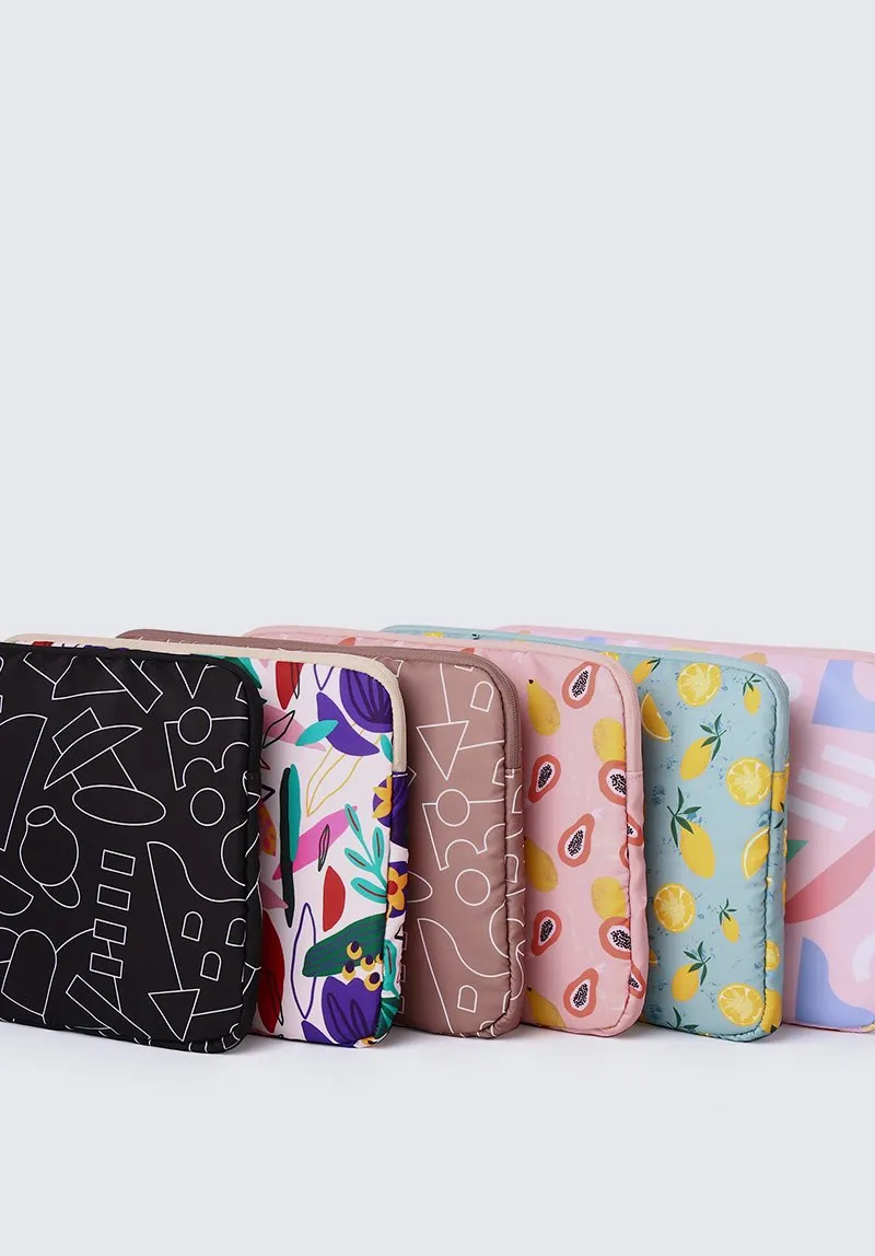 Sherwan Rozan x Milliot & Co. 14 Inch Laptop Sleeves (Pink)