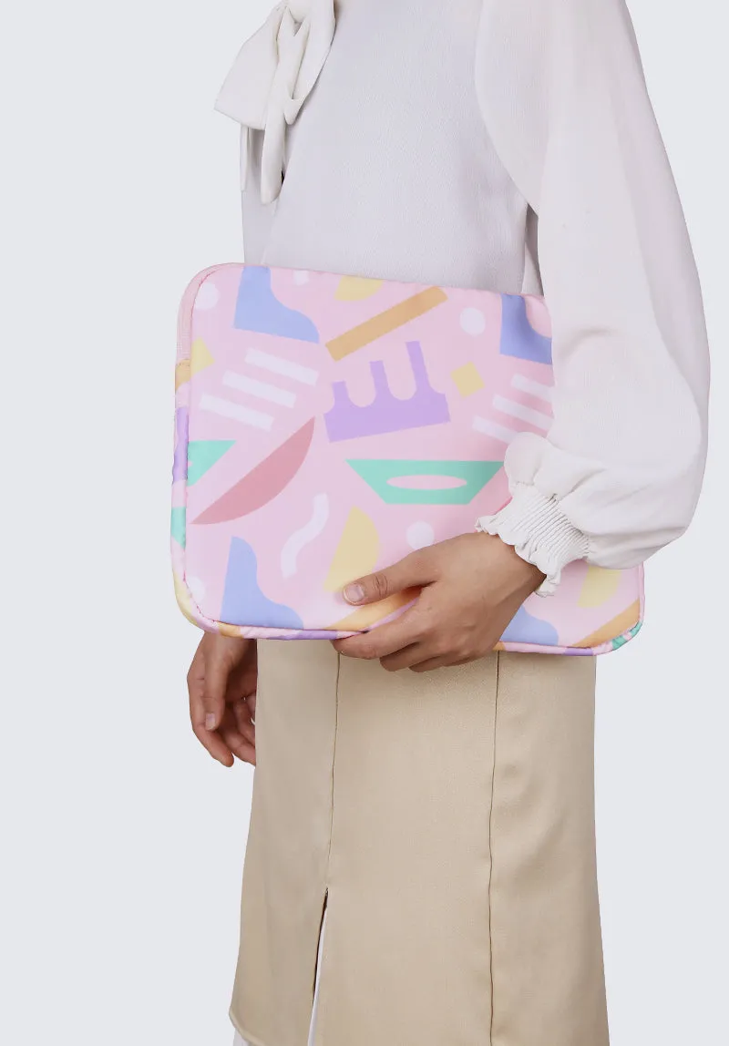 Sherwan Rozan x Milliot & Co. 14 Inch Laptop Sleeves (Pink)