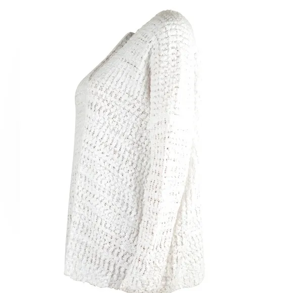 Single Shoulder Long Sleeve Sweater