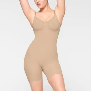 SKIMS Mid Thigh Clay Adjustable Strap Bodysuit NEW XL