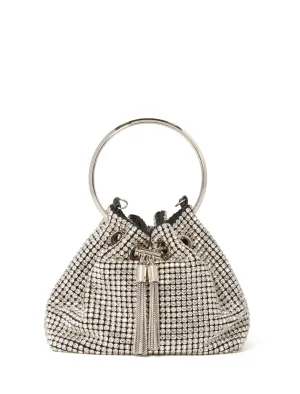 Skylah Sparkle Metal Handle Bag