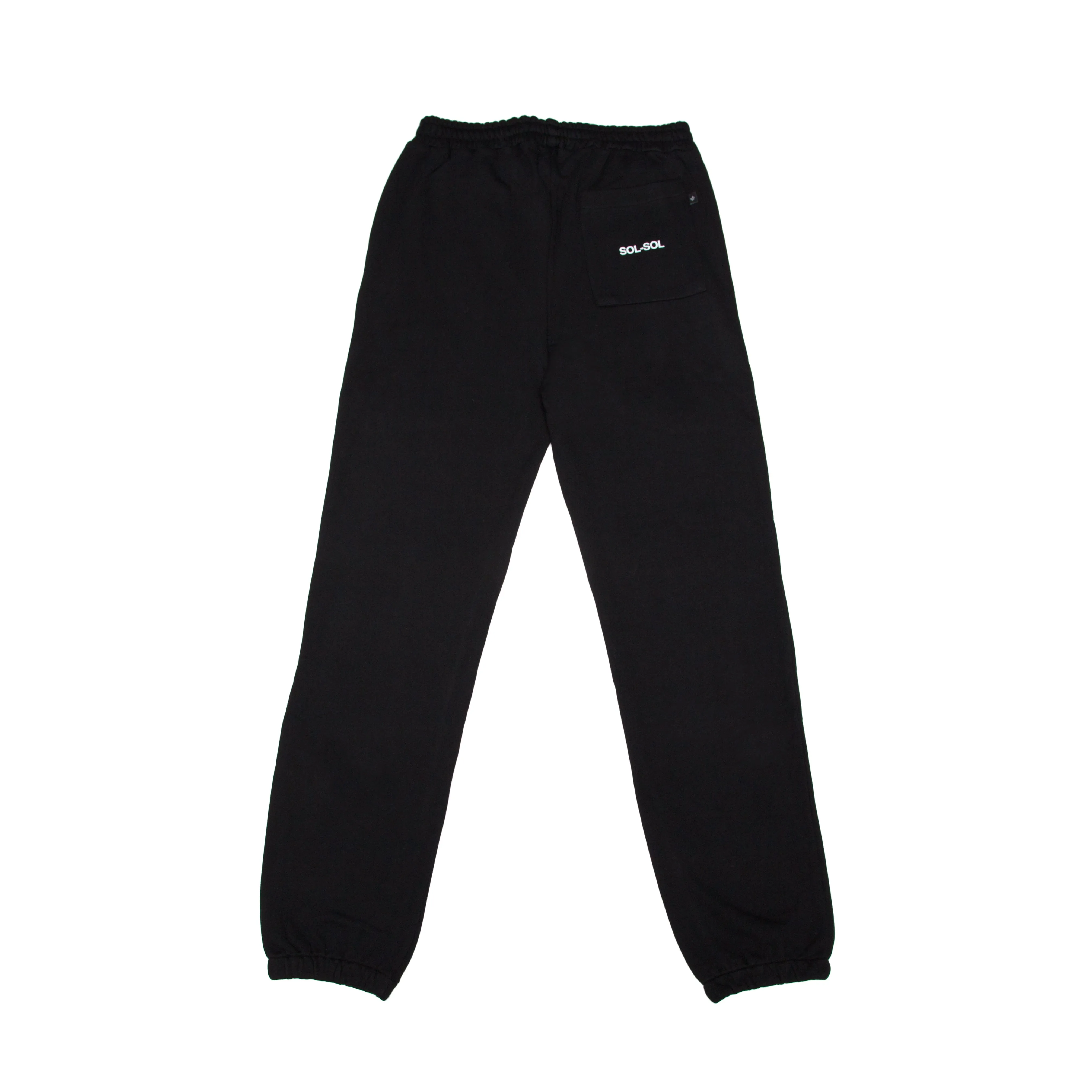SOL SOL - Flower Sweatpants - Black