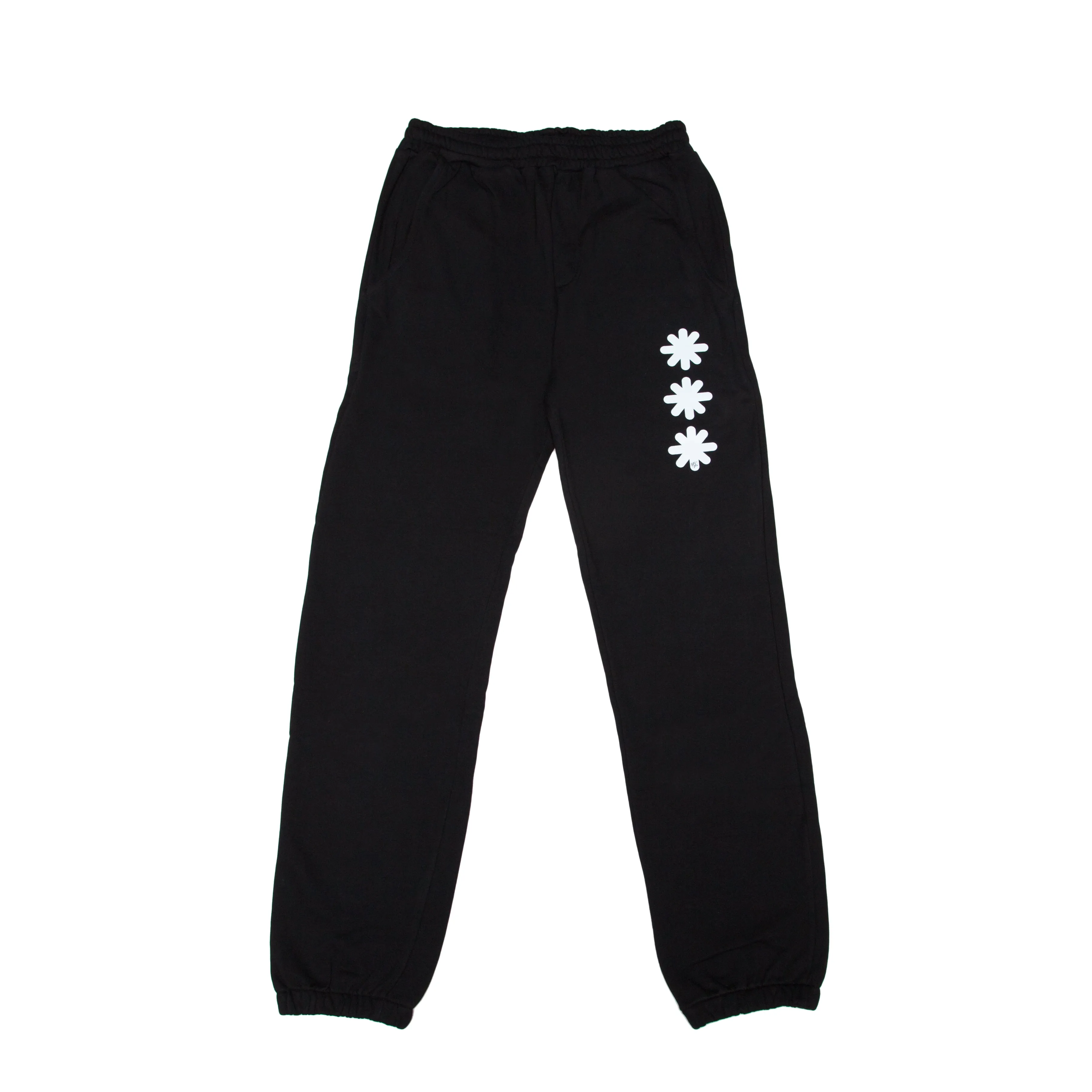 SOL SOL - Flower Sweatpants - Black