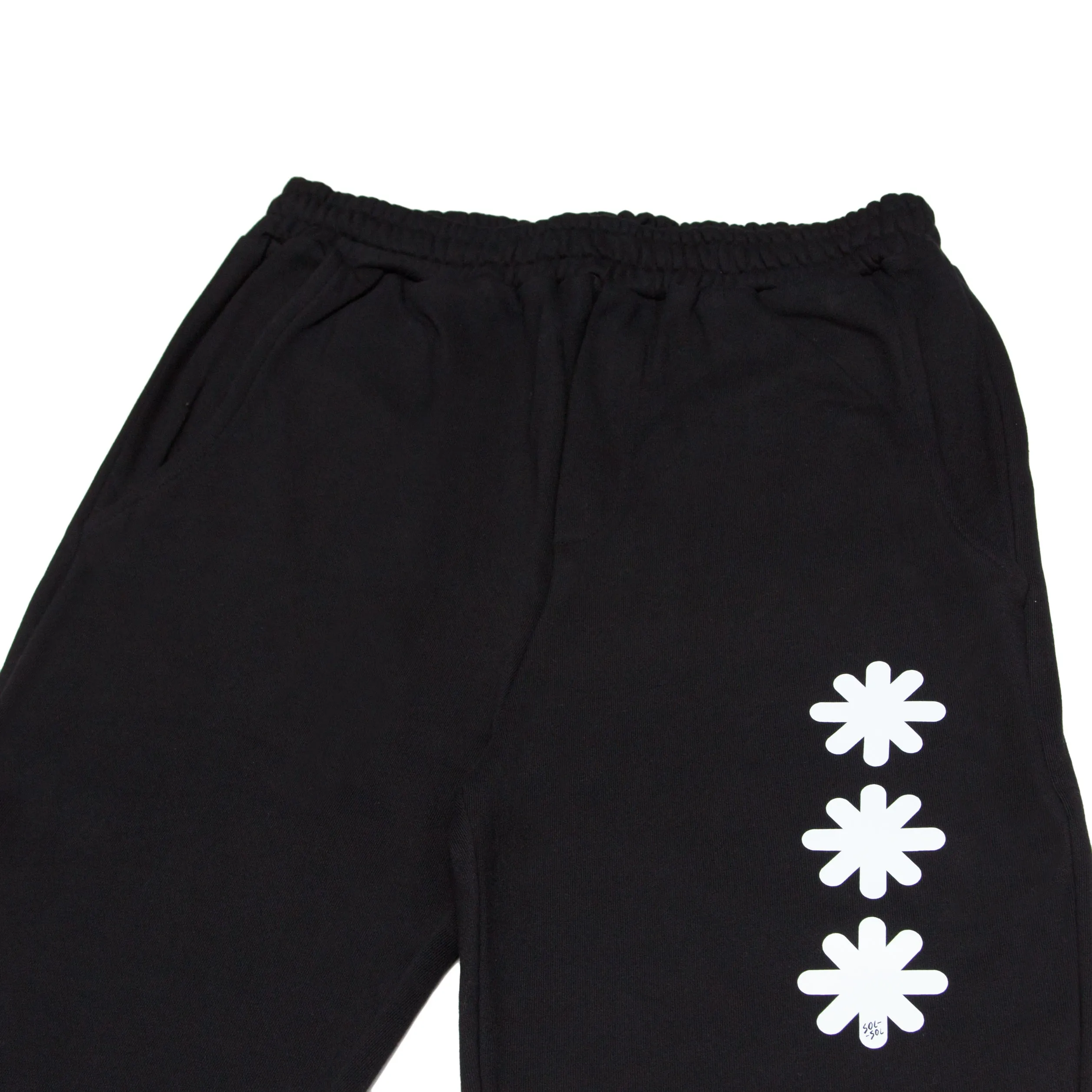 SOL SOL - Flower Sweatpants - Black