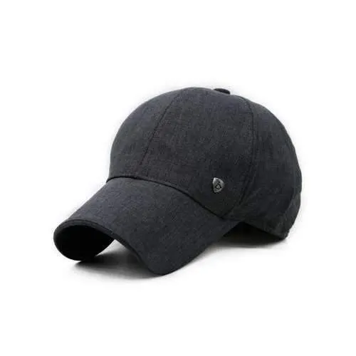 Solid Color Outdoor Baseball Cap - Dark Slate Blue