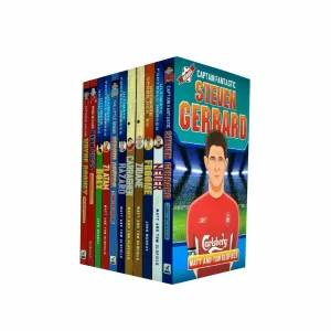 Sports Heroes 11 Books Collection Set Steven Gerrard, Bolt, Hazard, Ryan Giggs