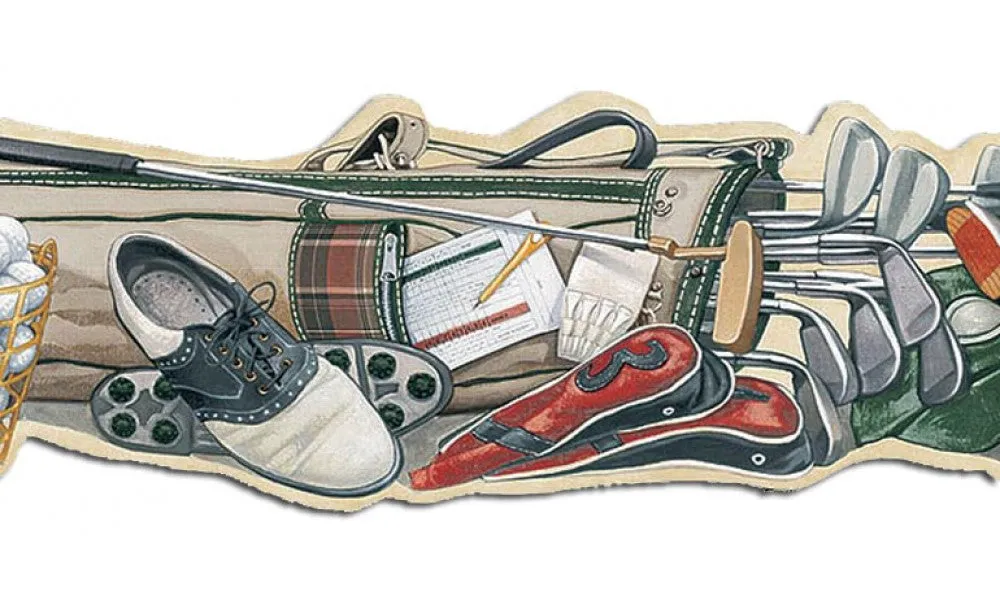 Sports TA39027DB Wallpaper Border