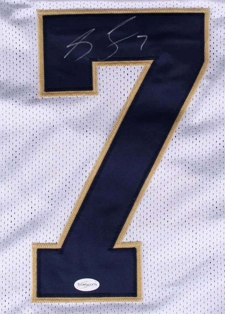 Stephon Tuitt Signed Notre Dame Fighting Irish Jersey (TSE COA) Defensive End