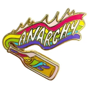 Strike Gently Co Queer Anarchy Pin