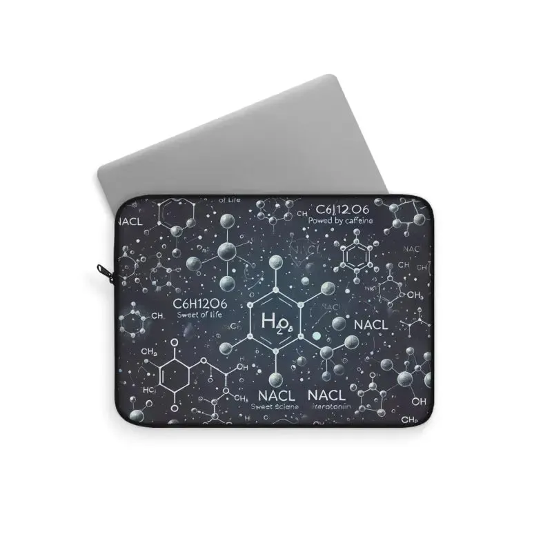 Stylish Chemistry Laptop Sleeve for Bold Tech Vibes