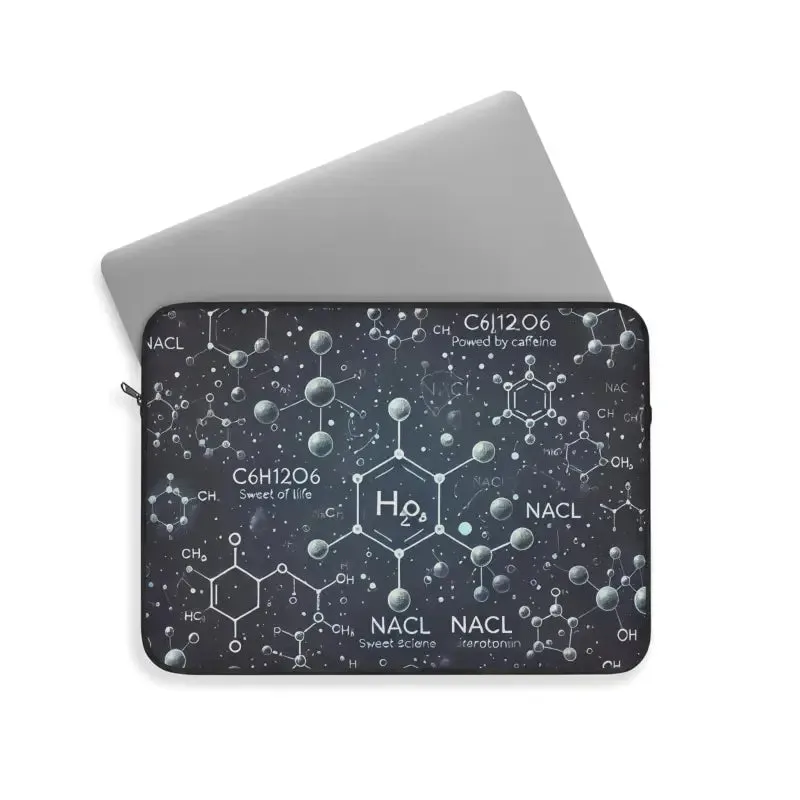 Stylish Chemistry Laptop Sleeve for Bold Tech Vibes