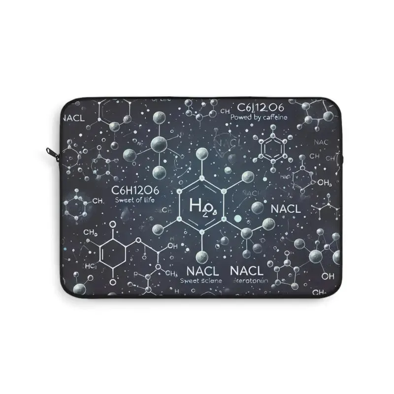 Stylish Chemistry Laptop Sleeve for Bold Tech Vibes
