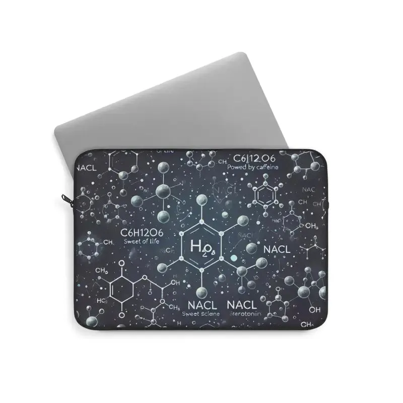 Stylish Chemistry Laptop Sleeve for Bold Tech Vibes