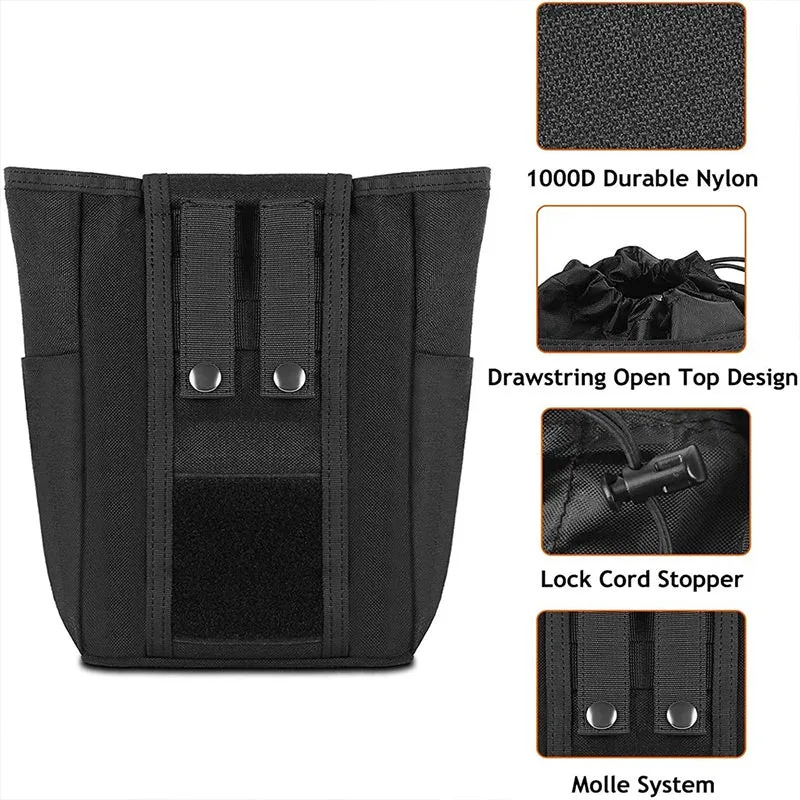 Tactical Foldable Dump Pouch: The Ultimate EDC Bag for Hunting
