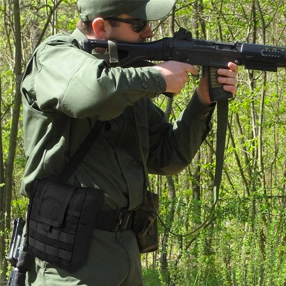 Tactical Foldable Dump Pouch: The Ultimate EDC Bag for Hunting