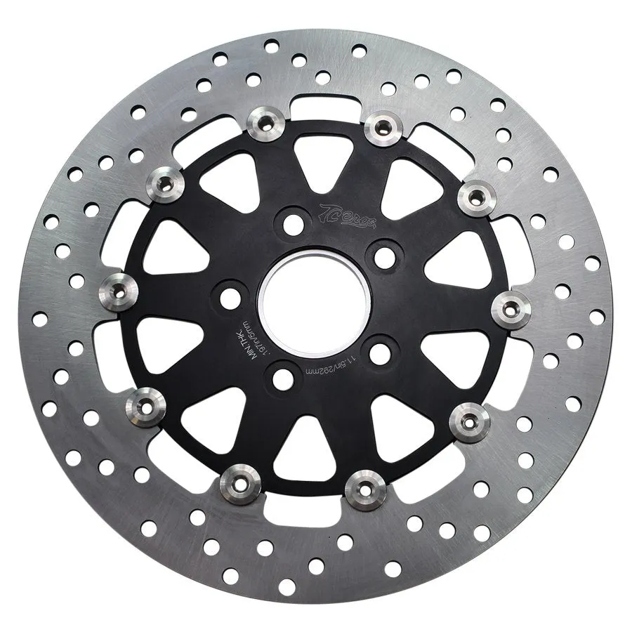 TC Bros. 11.5in Rear Floating Brake rotor fits 1984-2022 Harley Models