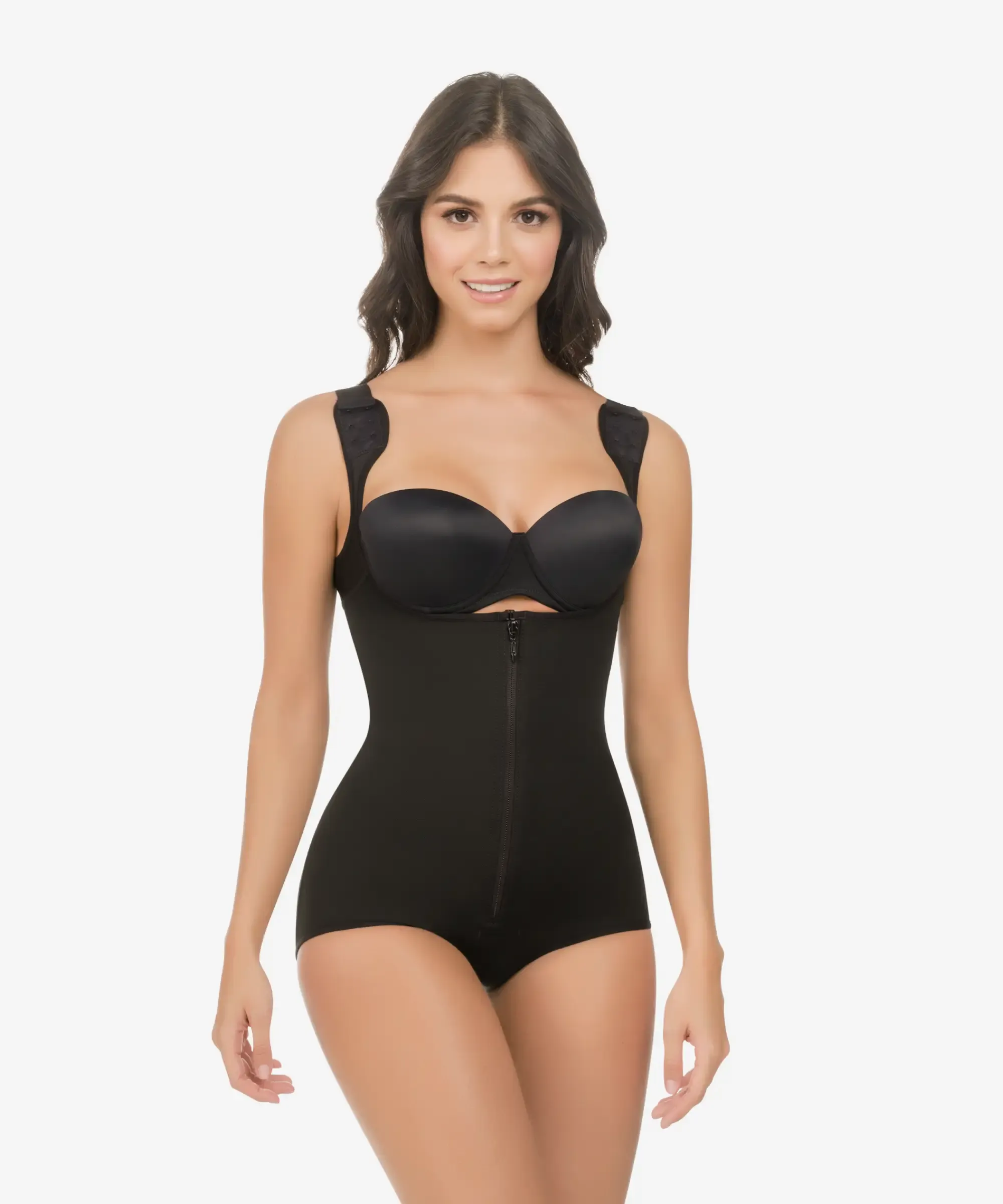 Thermal body shaper with wide straps - Style 385