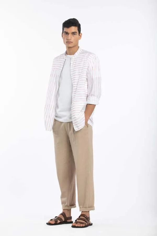 Three  I  Shacket Poplin