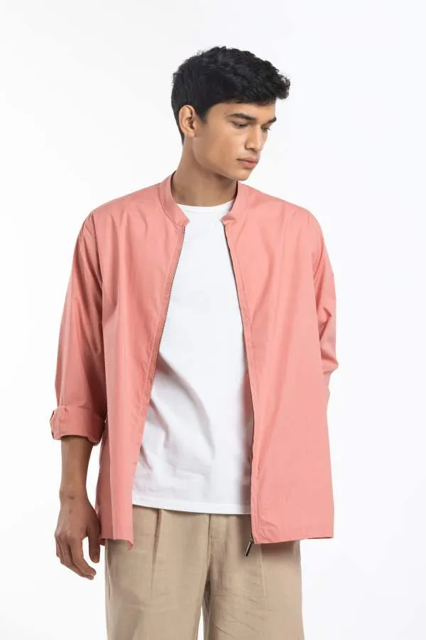 Three  I  Shacket Poplin