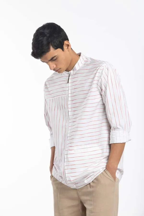 Three  I  Shacket Poplin