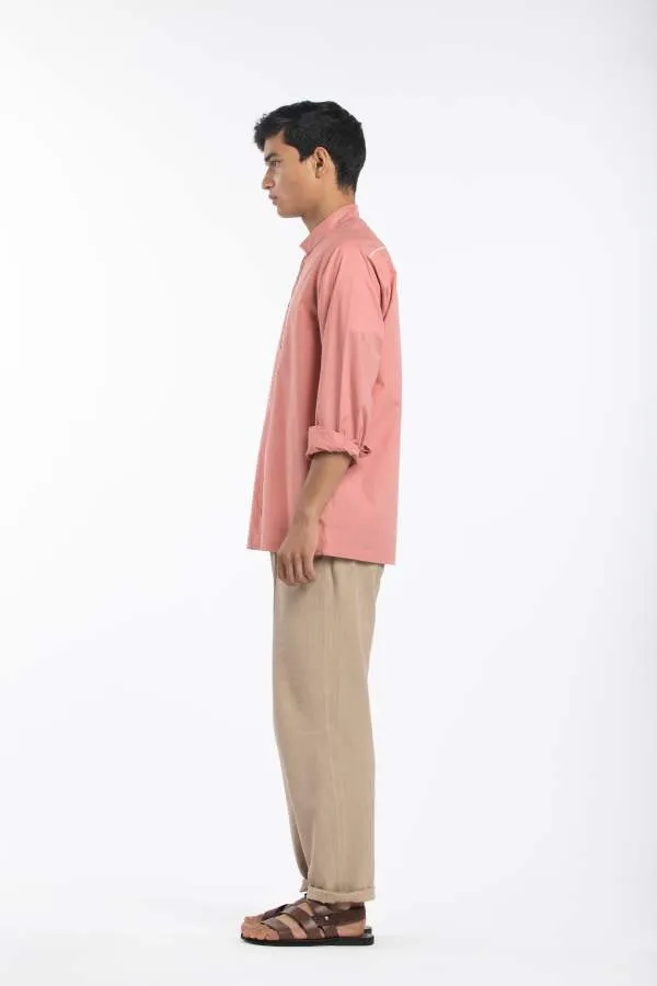 Three  I  Shacket Poplin