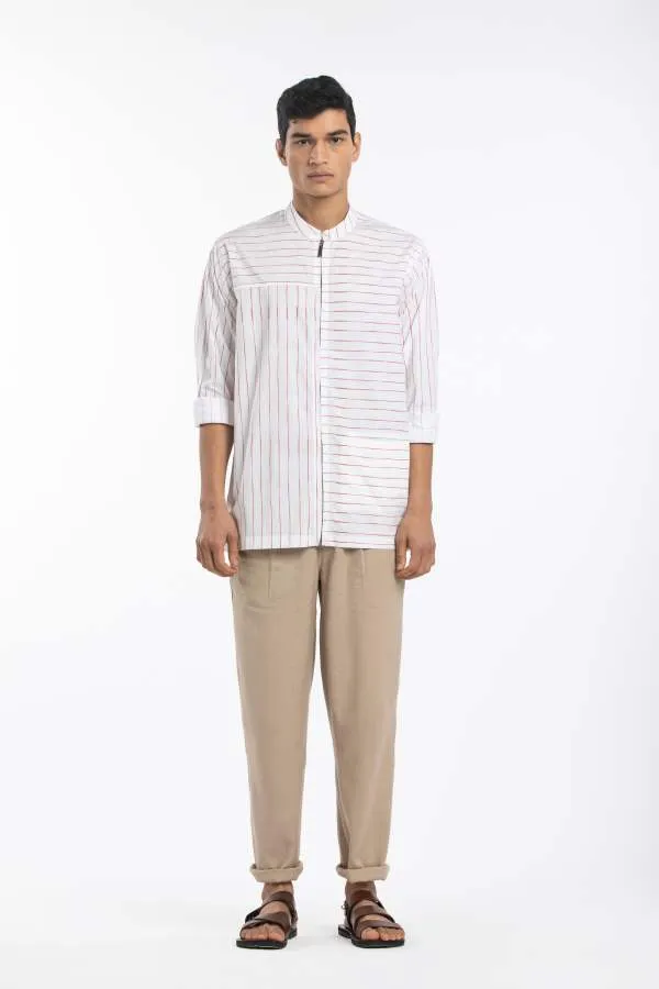 Three  I  Shacket Poplin