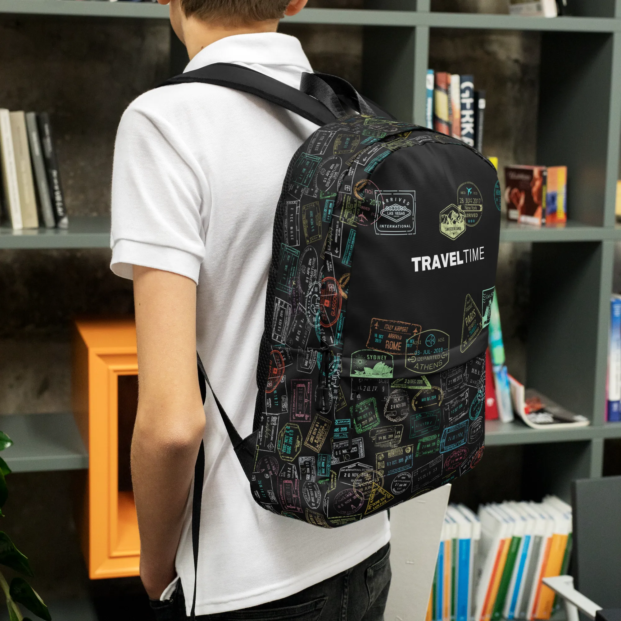 TravelTime - Time Traveler (Dark) Backpack