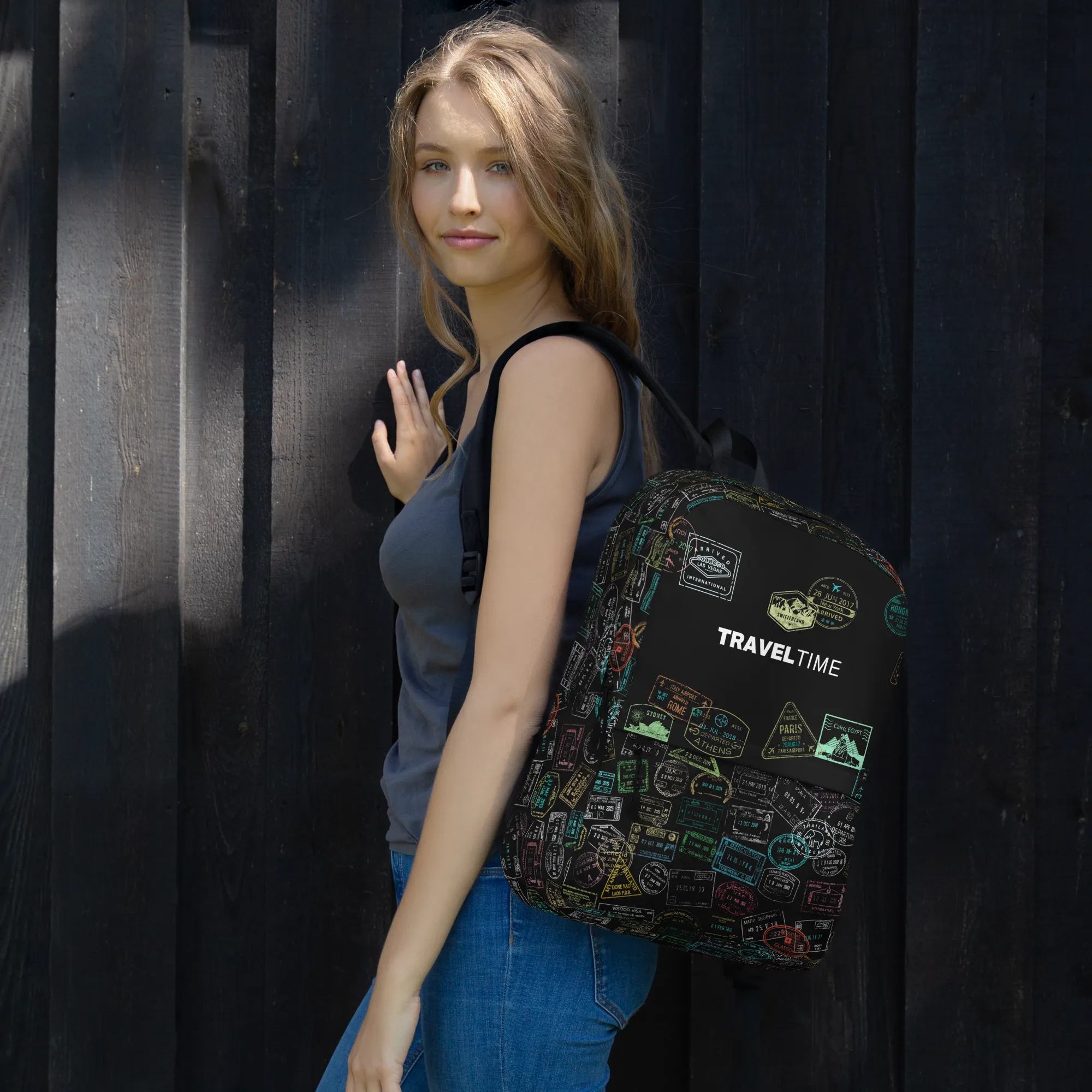 TravelTime - Time Traveler (Dark) Backpack