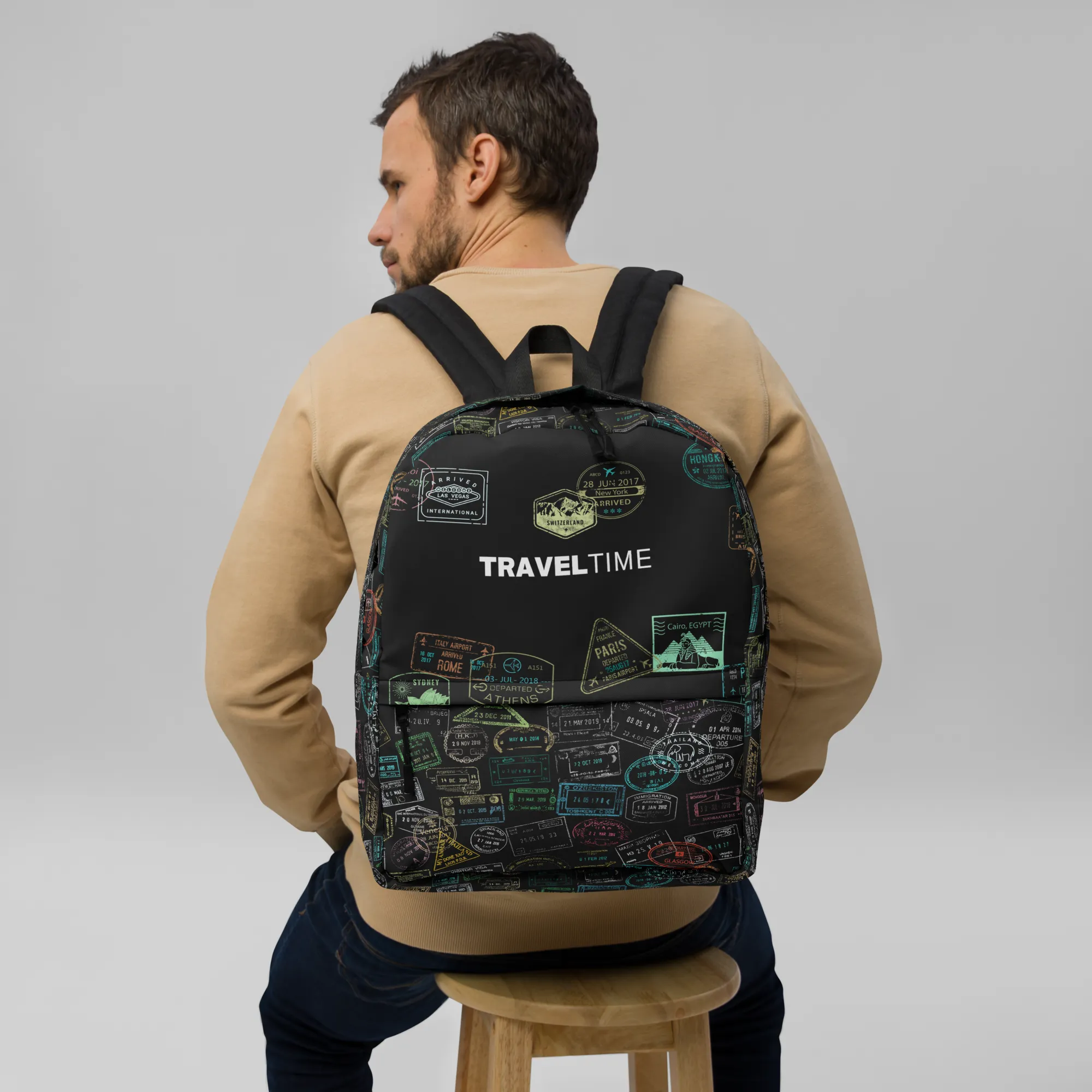 TravelTime - Time Traveler (Dark) Backpack