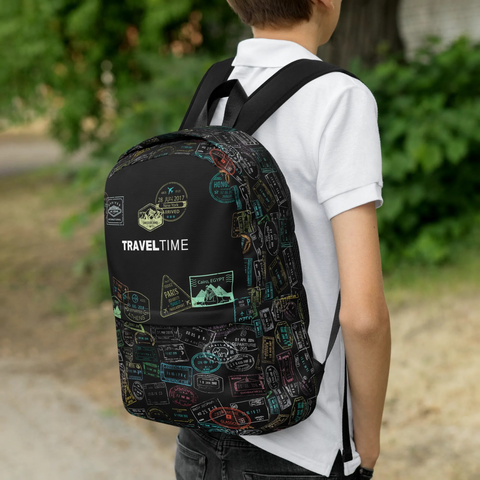 TravelTime - Time Traveler (Dark) Backpack