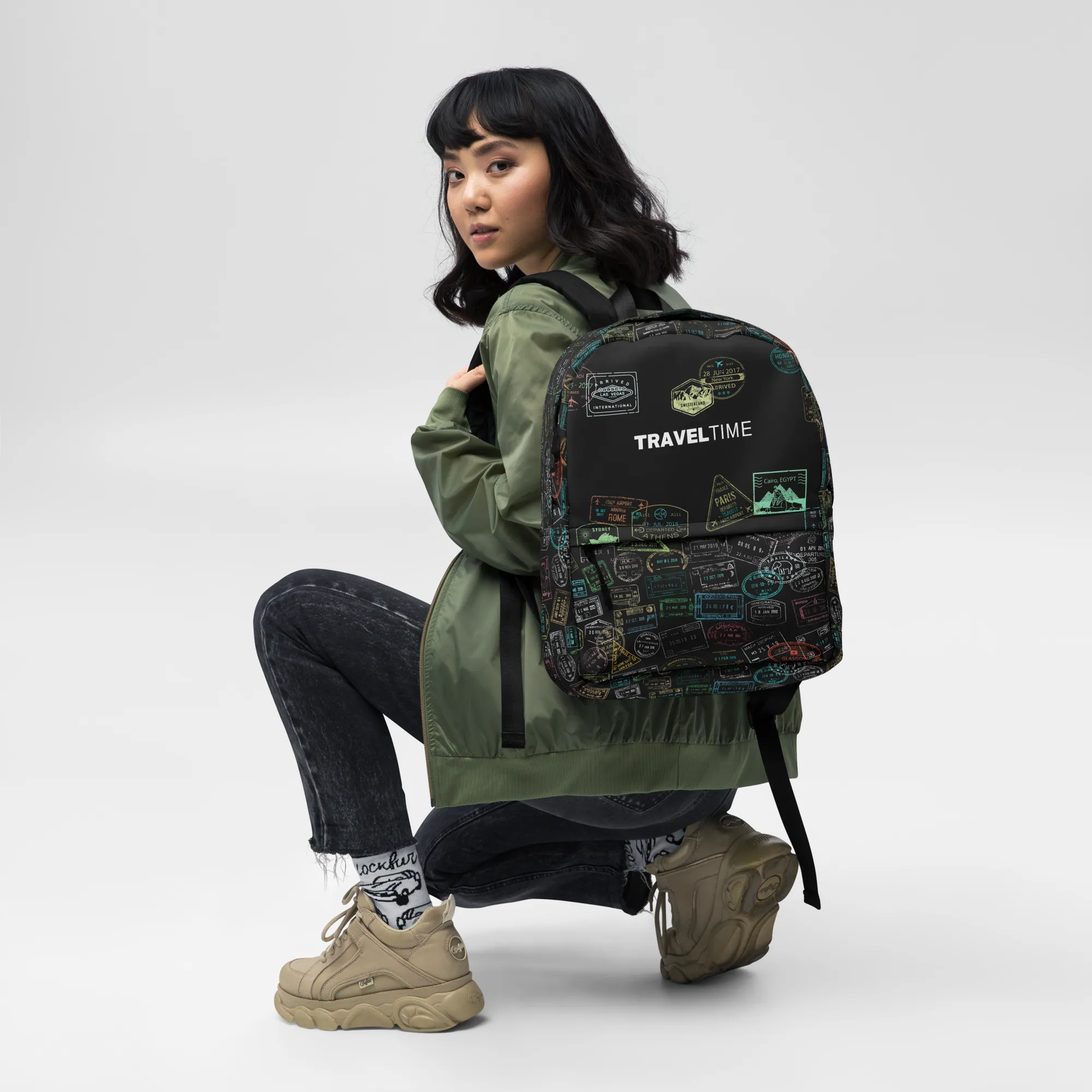TravelTime - Time Traveler (Dark) Backpack