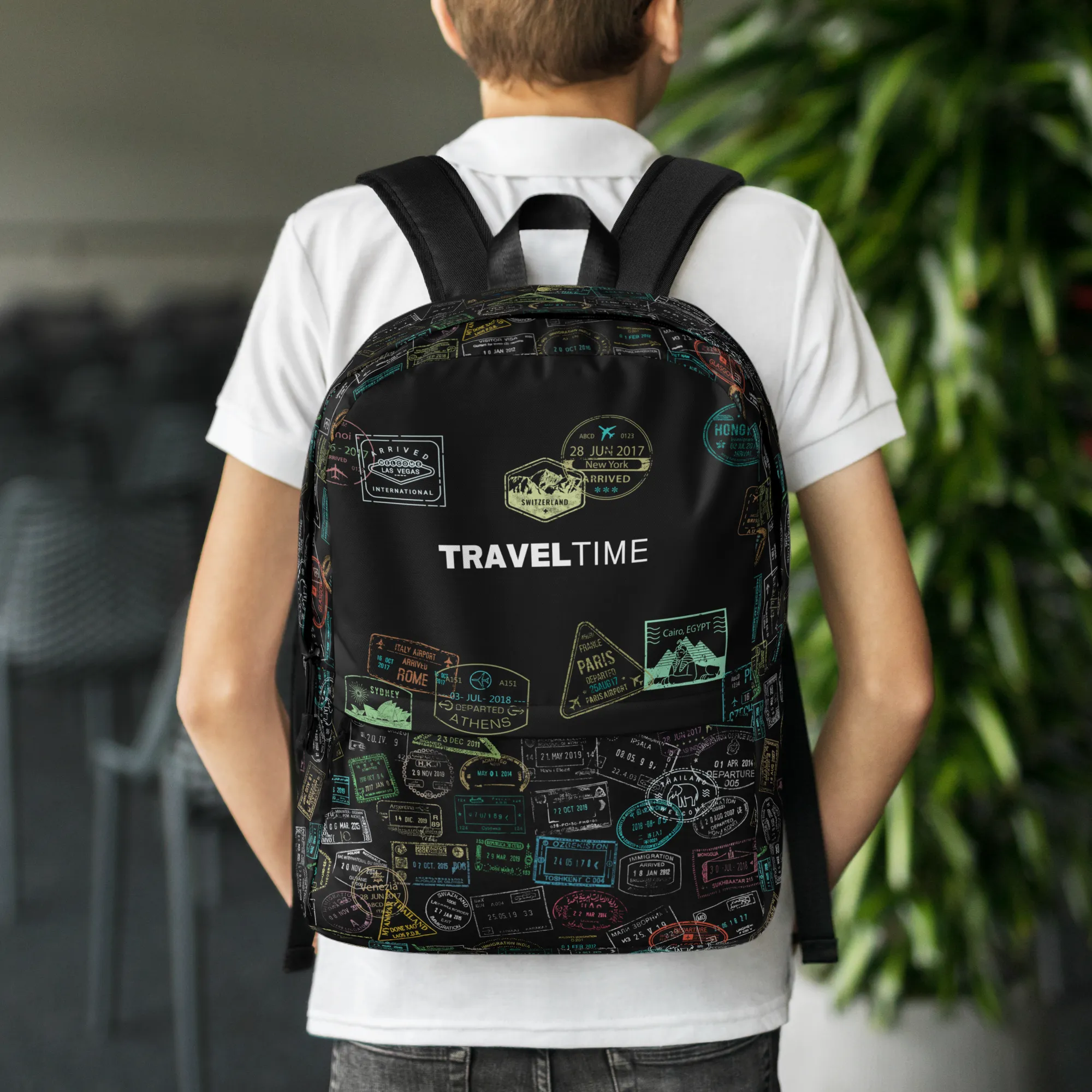 TravelTime - Time Traveler (Dark) Backpack