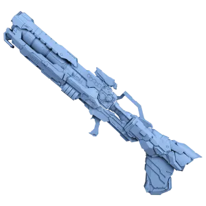 Tritium Fission Anti MS Particle Cannon [1/100 Scale]