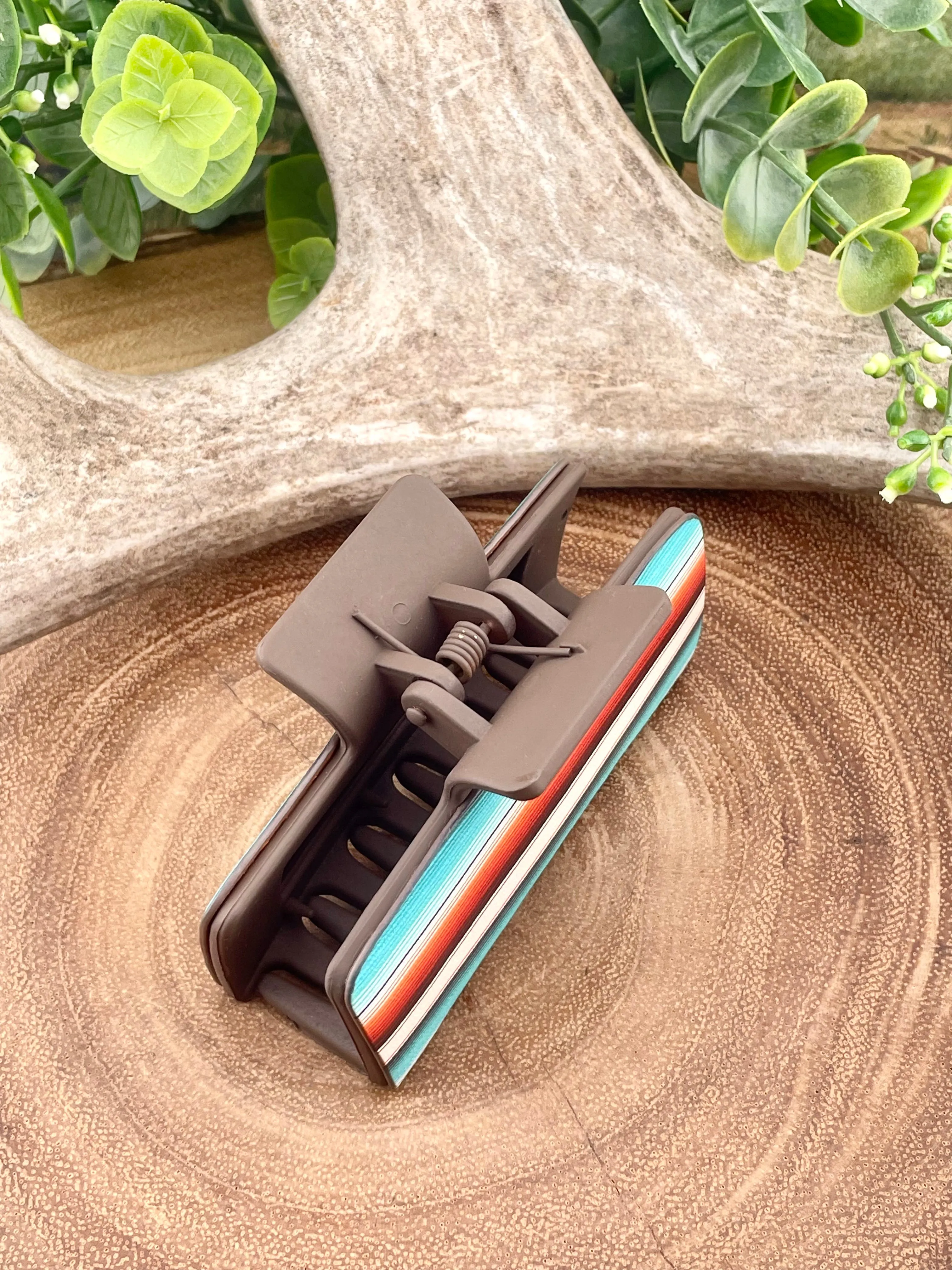 Tulsa Serape Hair Claw Clip