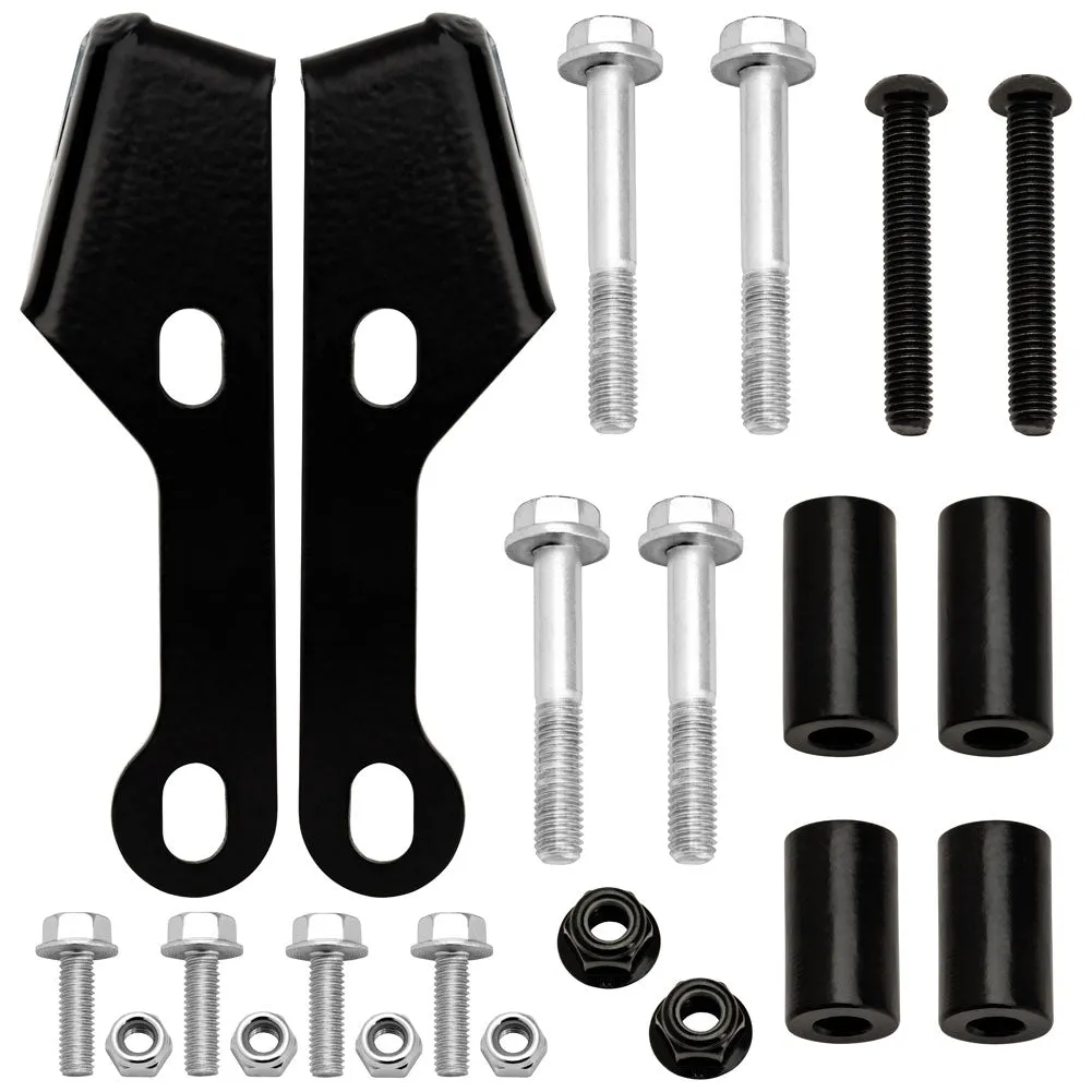 Tusk Pannier Racks with Nelson Rigg Sierra Dry Saddlebags Black