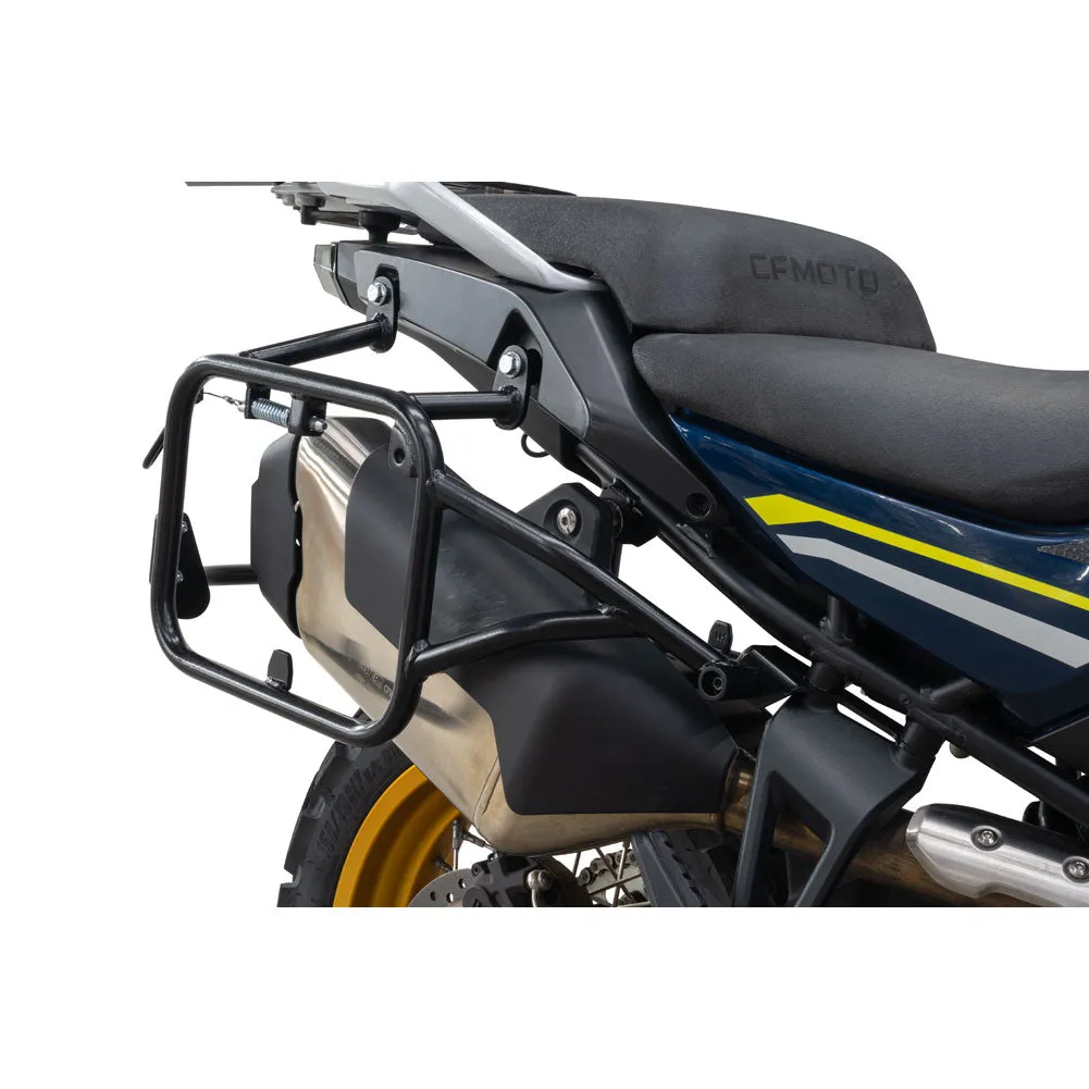 Tusk Pannier Racks with Nelson Rigg Sierra Dry Saddlebags Black