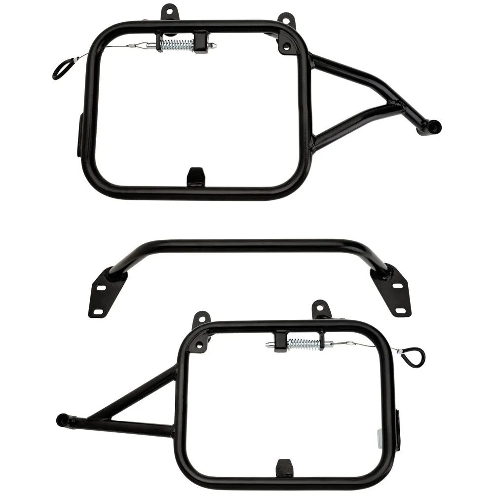Tusk Pannier Racks with Nelson Rigg Sierra Dry Saddlebags Black