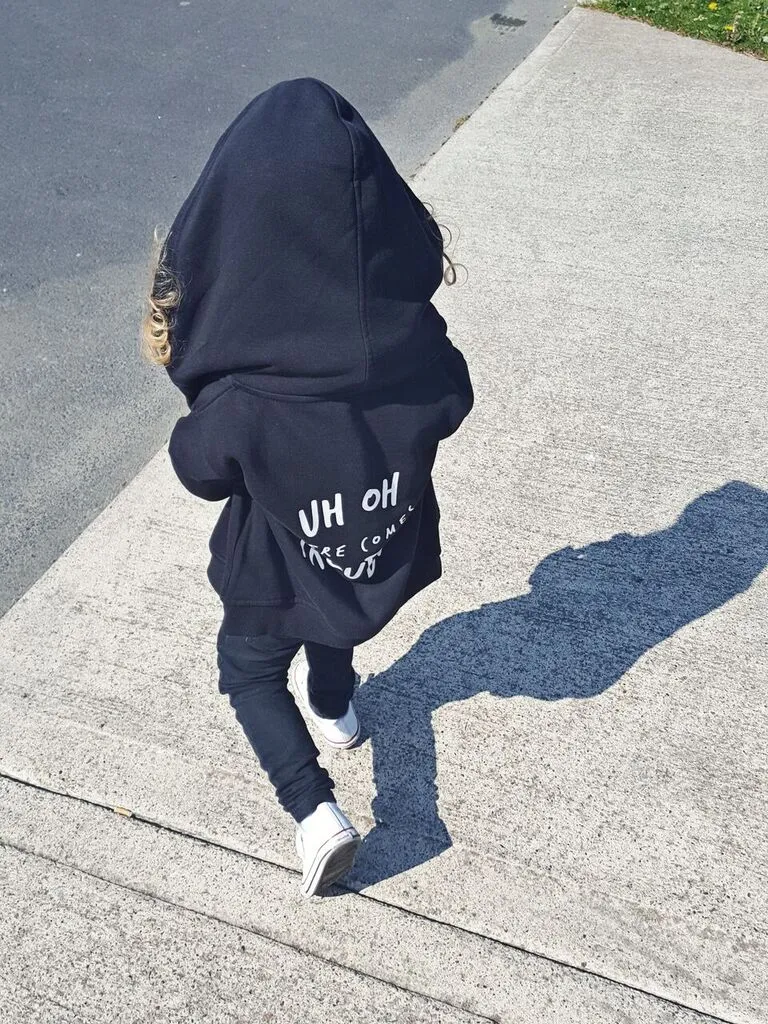 Uh Oh Here Comes Trouble Hoodie