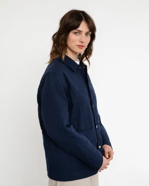 Unisex Light Quilt Jacket Dark Navy