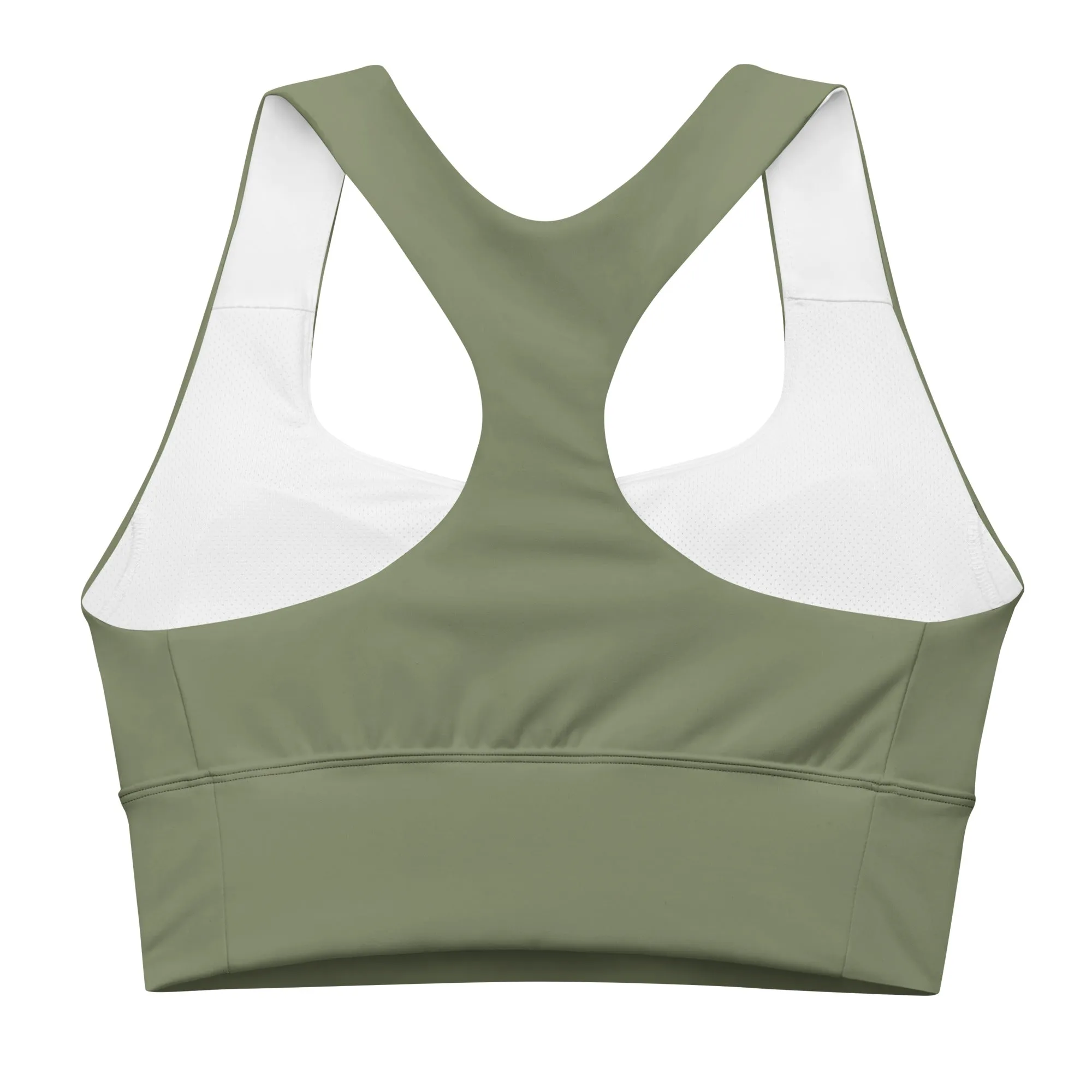 UNTAMED BEAUTY FITNESS CLUB - Longline sports bra