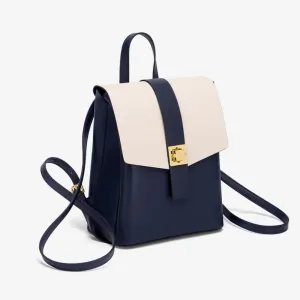 Versatile Leather Fashion Backpack